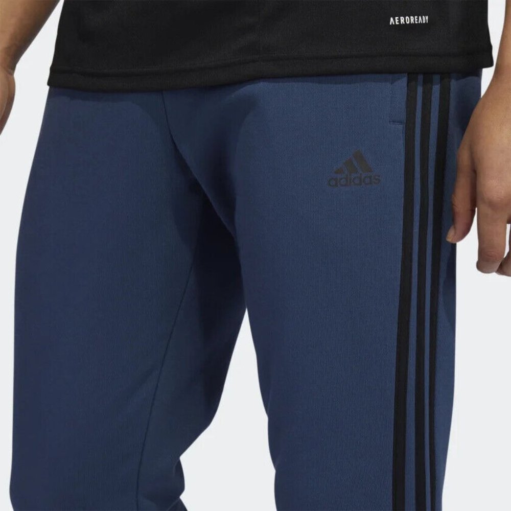 Adidas Sportswear Tiro 21 French Terry Jogger Pants HF2239 Navy Men's - Picture 3 of 6